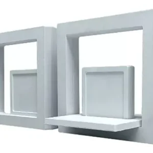 Formas Cobogó Molde Gesso/cimento 40x40 Kit C/3